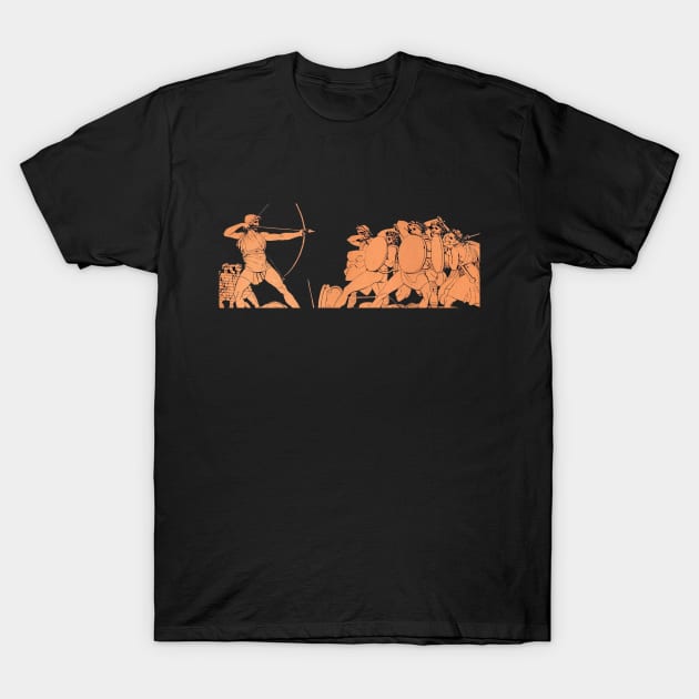 The Odyssey Homer Odysseus Returns to Ithaca T-Shirt by buythebook86